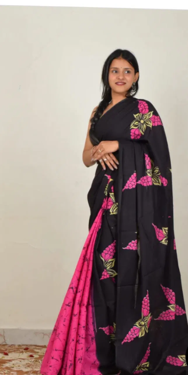 VK 4216 Printed Daily Wear Mono Cotton Sarees Wholesale Shop In Surat